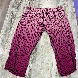 Kyodan leggings black and pink hombre size large